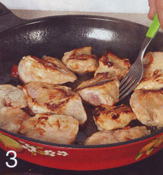 Куриное филе в сливовом соусе - Шаг 3