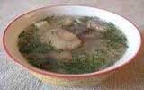 Сунки апур (Суп грибной с рисом)