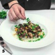 Рис с осьминогом и зеленым горошком - Фоторецепт 5