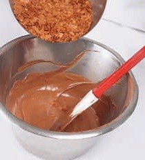 Шоколад с мятным сорбетом фото 3
