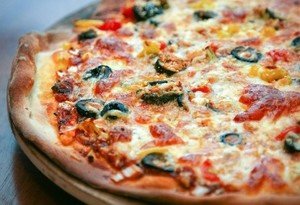 Ингредиенты для приготовления вегетарианской пиццы