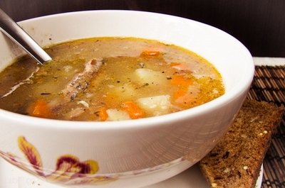 Рецепт приготовления рыбного супа с консервированной сайрой