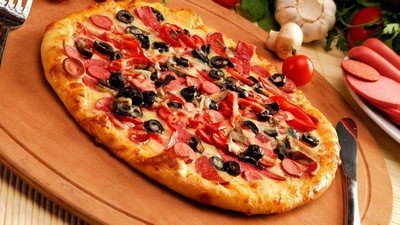 Рецепт быстрой пиццы «One moment»