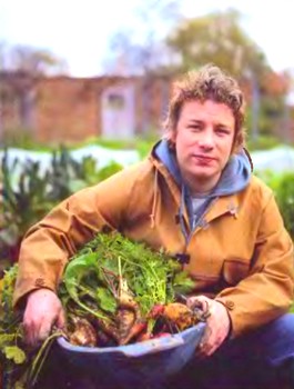 Jamie Oliver на огороде
