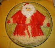 салат дедушка мороз