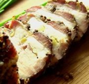 Как приготовить сало с чесноком, запеченное в фольге