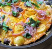 Омлет с картошкой