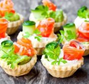 Тарталетки с рыбой