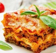 Лазанья с сочным мясным фаршем