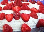 Клубничный тортик