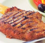 Котлеты отбивные из телятины по-африкански