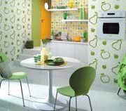 Текстильные обои, или тканевые обои, для кухни