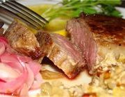 Телятина со смородиной и гранатовым соком