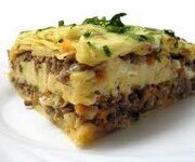 Мясной пирог из лаваша