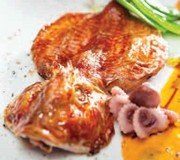 Барабулька с креветочным соусом