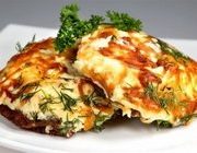 Мясо запеченное в духовке по-французски