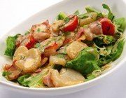Салат с гребешками