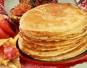 Русские блины на Масленицу