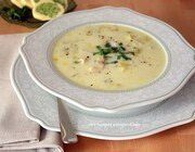 Суп из рыбы с овощами и сливками