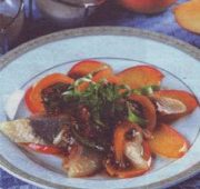 Сельдь в медовом соусе с яблоками