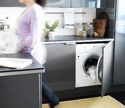 Стиральная машина на кухне