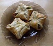 слойки с мясом