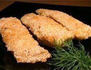 Рыба в кунжуте