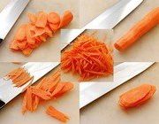 Разновидности нарезки овощей