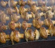 шашлык из грибов