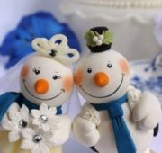 Рецепт приготовления новогоднего торта для детей «Волшебный снеговик»