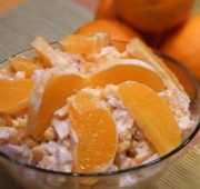 Рецепт салата из курицы и апельсинов